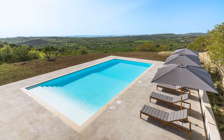 Casa Tancredi: Balkon / terras / patio, Buitenkanten, Buitenshuis, Keer bekeken, zwembad