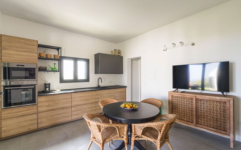 Casa Tancredi: Keuken, Woonkamer