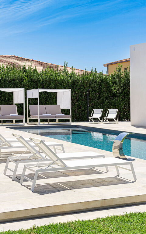 Villa Bonita: Buitenkanten, Tuin, zwembad