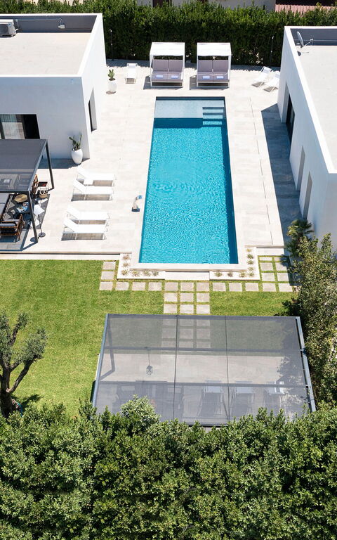 Villa Bonita: Buitenkanten, Tuin, zwembad