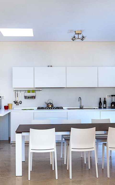 Villa Corte Dorata: Keuken, Lunchroom