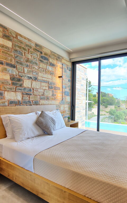 Villa Kallos: slaapkamer