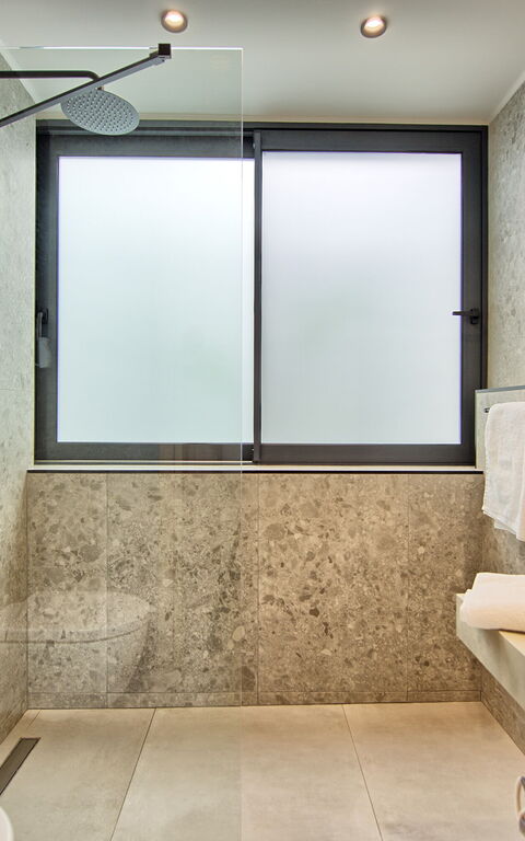 Villa Kallos: Badkamer