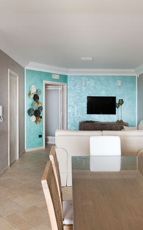 Villa Anthea: Kamer details, Lunchroom, Woonkamer