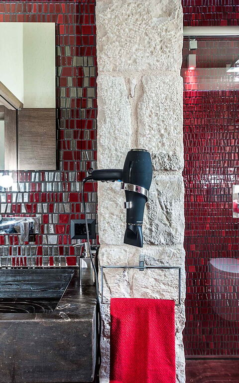 Corte Moscata: Badkamer