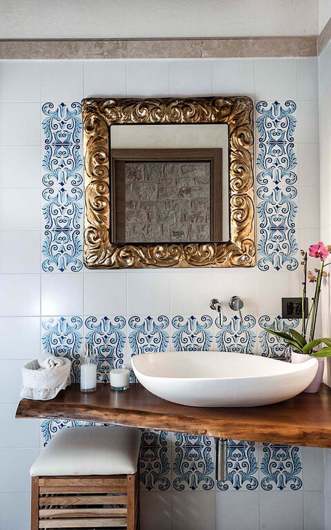 Corte Moscata: Badkamer