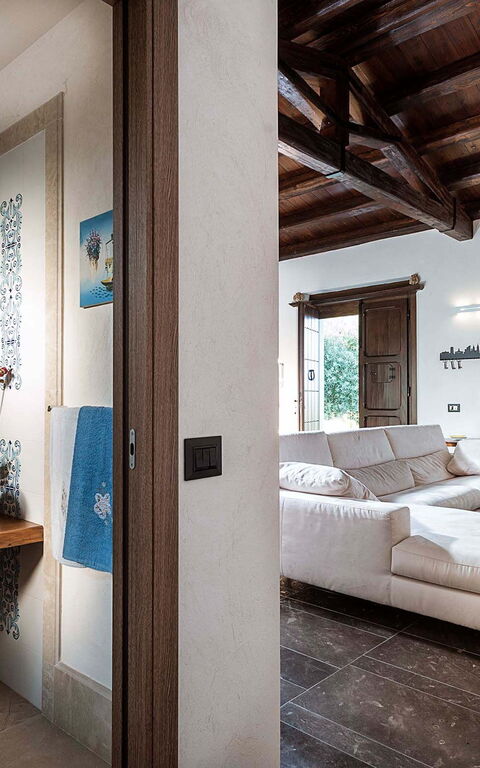 Corte Moscata: Badkamer, Woonkamer