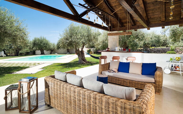 Corte Moscata: Balkon / terras / patio