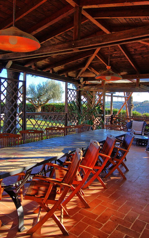 Villa Vittoria: Balkon / terras / patio, Buitenshuis