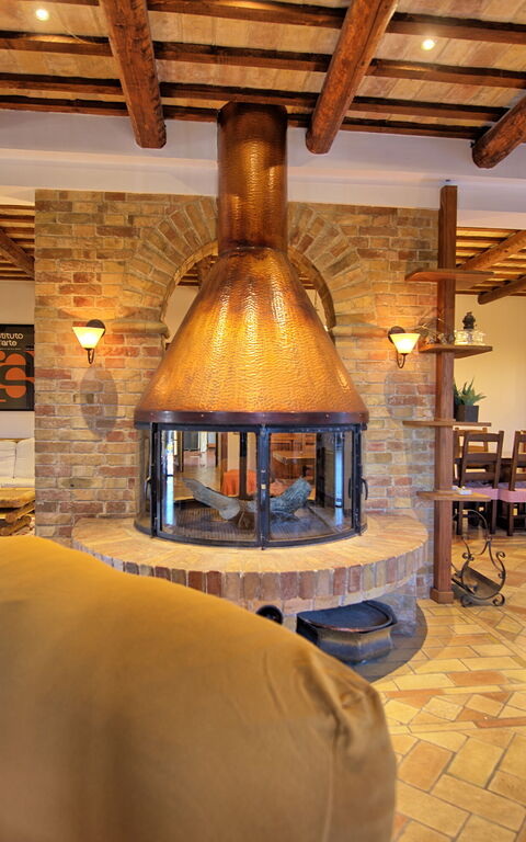 Villa Vittoria: Lunchroom, Woonkamer