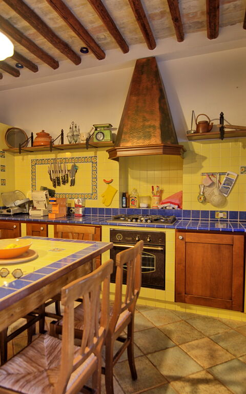 Villa Vittoria: Keuken, Lunchroom