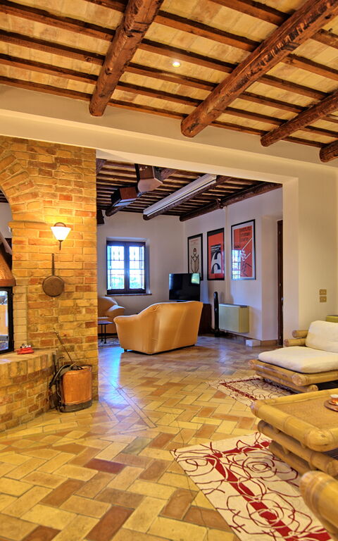 Villa Vittoria: Woonkamer