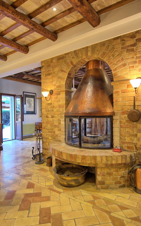 Villa Vittoria: Lunchroom, Woonkamer