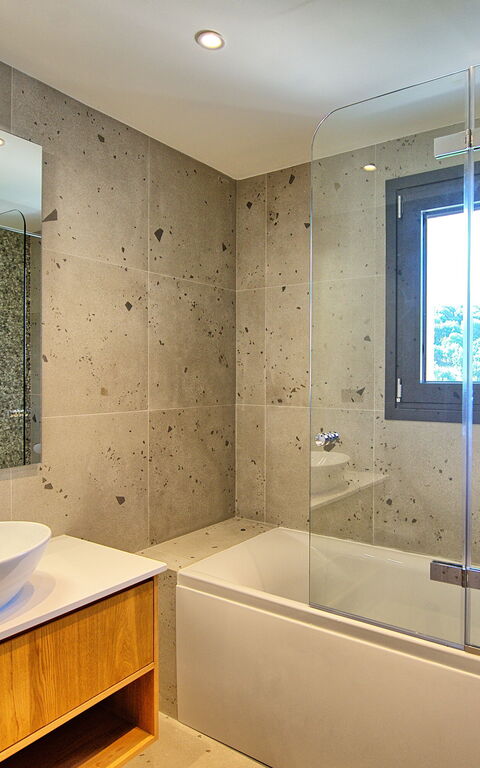 Villa Acropolitana: Badkamer