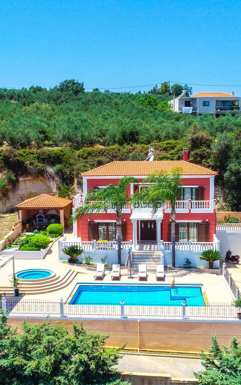 Iro Royal Villa: Buitenkanten, Buitenshuis, Keer bekeken, zwembad