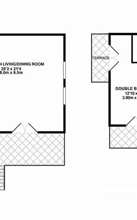 Iro Royal Villa: Planimetria