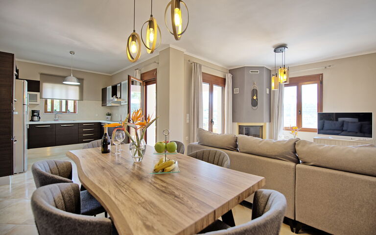Villa Kostantina: Lunchroom