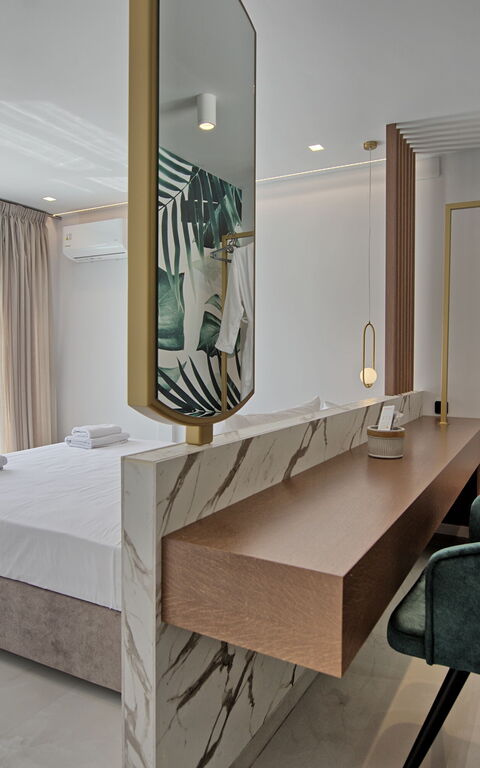 Villa Silentium Evilia: slaapkamer