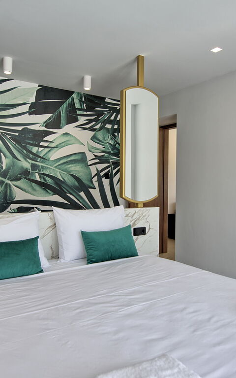 Villa Silentium Evilia: slaapkamer