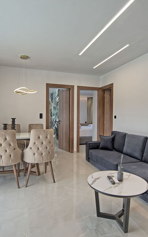 Villa Silentium Evilia: Woonkamer