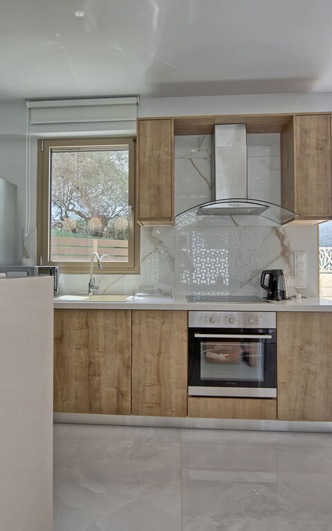 Villa Silentium Ionia: Keuken, Lunchroom