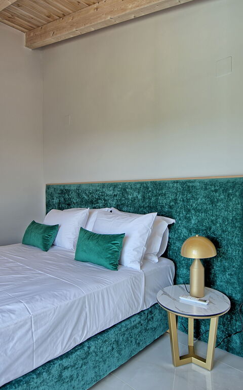 Villa Silentium Ionia: slaapkamer