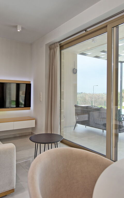 Villa Silentium Olia: Woonkamer