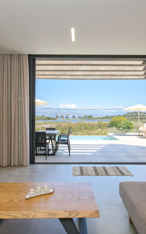 Villa Otter: Woonkamer