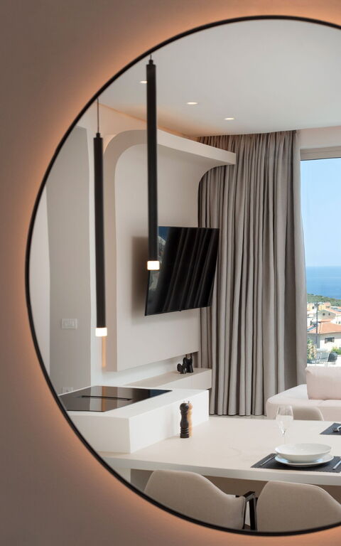 Seaview Lux: Keuken, Woonkamer