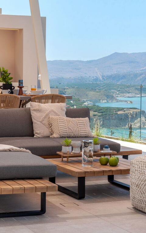 Seaview Lux: Balkon / terras / patio, Buitenkanten, Buitenshuis