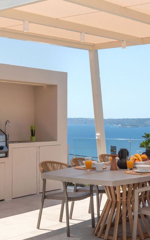 Seaview Lux: Balkon / terras / patio, Buitenkanten, Buitenshuis