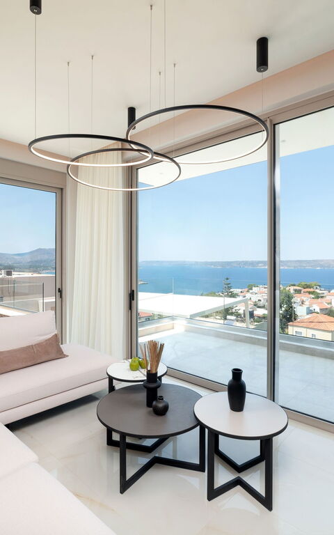 Seaview Lux: Keuken, Woonkamer