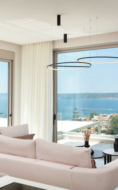 Seaview Lux: Keuken, Woonkamer