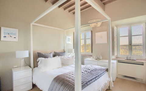 Accommodatie La Loggia: slaapkamer