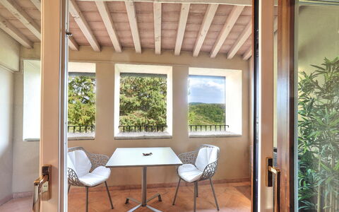 Accommodatie La Terrazza: Balkon / terras / patio