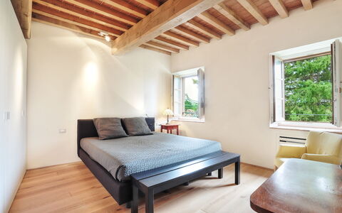 Accommodatie La Terrazza: slaapkamer