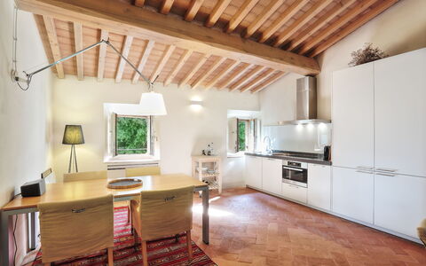 Accommodatie La Terrazza: Keuken, Lunchroom