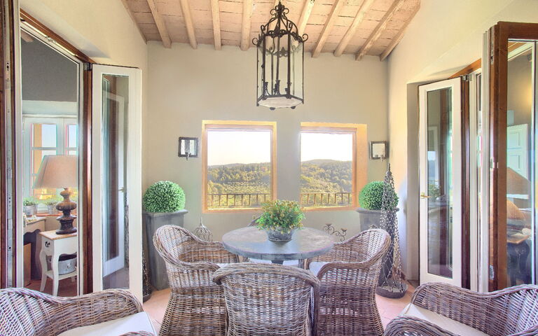 Accommodatie La Loggia: Woonkamer