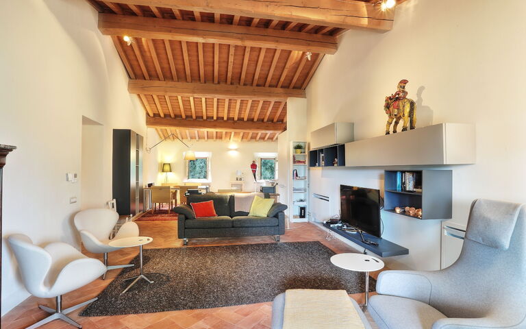 Accommodatie La Terrazza: Woonkamer