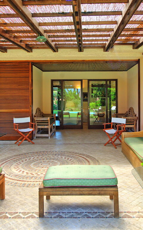 Villa Dolce Vita: Balkon / terras / patio, Buitenshuis