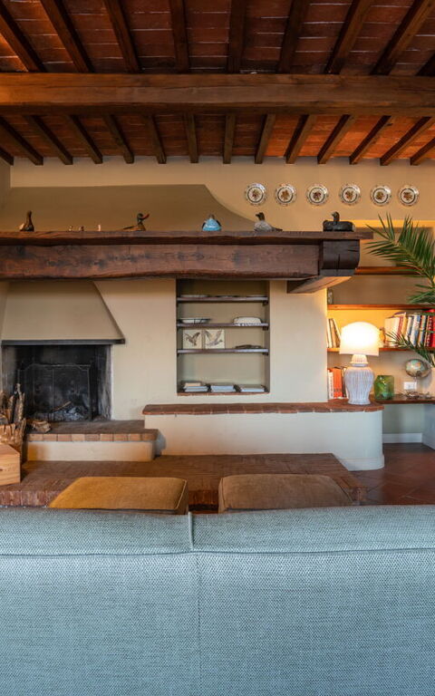 Villa Bellostare: Woonkamer