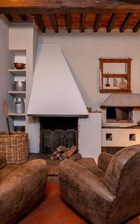 Villa Bellostare: Woonkamer