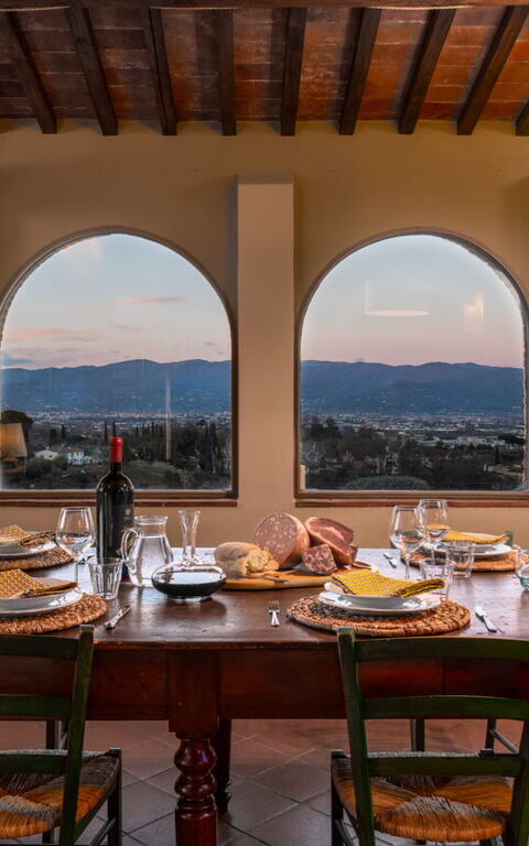 Villa Bellostare: Eten, Lunchroom