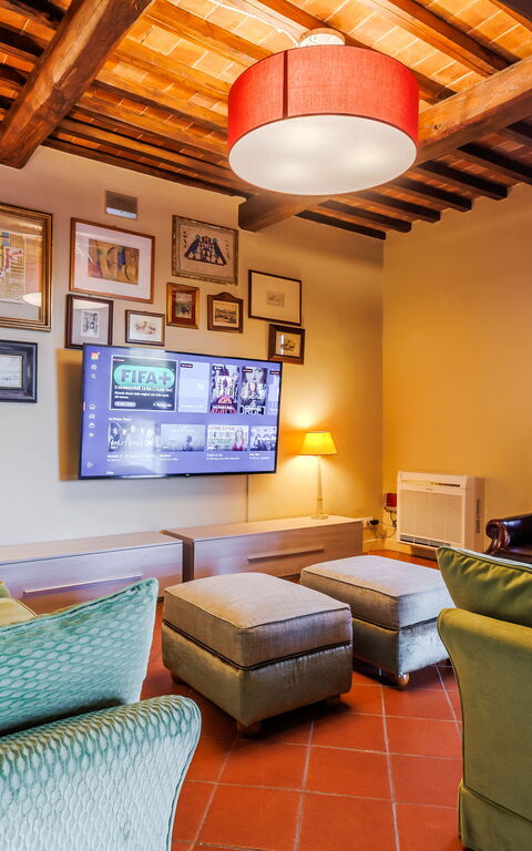 Villa Bellostare: Woonkamer