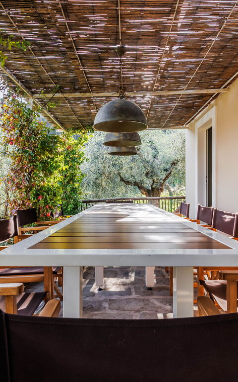 Villa Bellostare: Balkon / terras / patio, Buitenshuis, Tuin