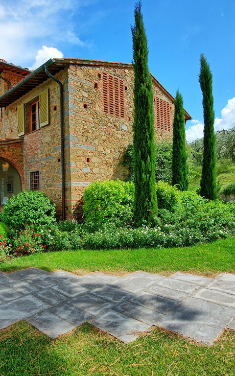Villa Bellostare: Buitenkanten, Buitenshuis, Tuin