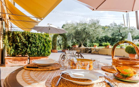 Accommodatie Giallone: Balkon / terras / patio