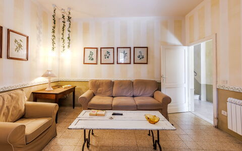 Accommodatie Giallone: Woonkamer