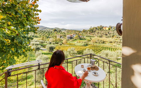 Accommodatie Rossello: Balkon / terras / patio, Kamer details