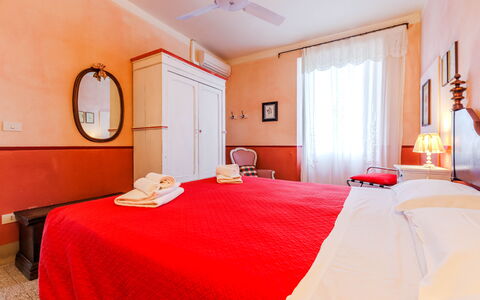 Accommodatie Rossello: slaapkamer